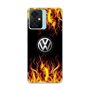 Чохол "Фольксваген" для Blackview Oscal C70 (Вогняний Лого)