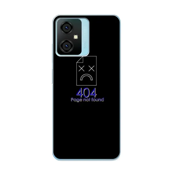 Чехол с рисунком «Ошибка 404» для Blackview Oscal C70 Чехол с рисунком «Ошибка 404» для Blackview Oscal C70