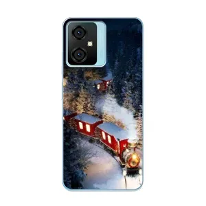 Силіконовий бампер на різдво для Blackview Oscal C70 (Потяг)