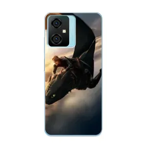 Чохол дракон Беззубик для Blackview Oscal C70 (Політ Беззубика)