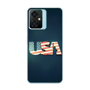 Чехол Флаг USA для Blackview Oscal C70 (USA)