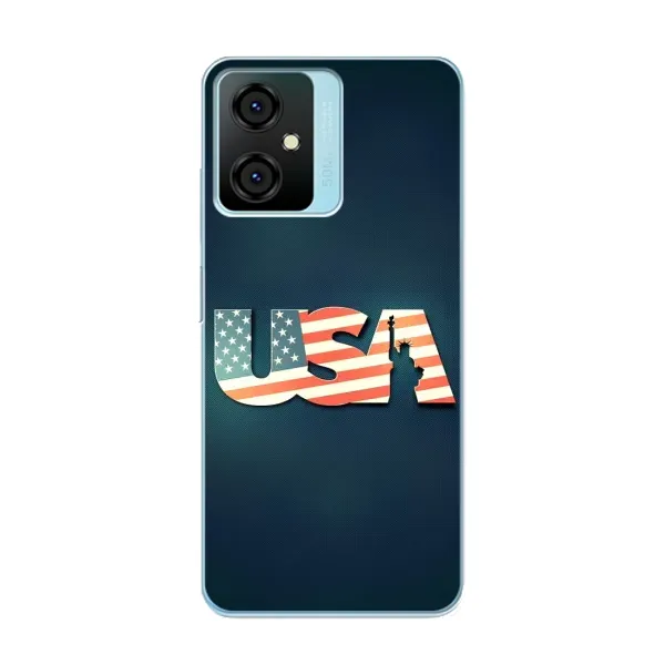 Чехол с рисунком «USA» для Blackview Oscal C70 Чехол с рисунком «USA» для Blackview Oscal C70