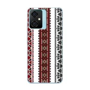 Силиконовый Чехол на Blackview Oscal C70 с картинкой Вышиванки (Вышиваночки)