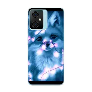 Чехол с Лисичкой для Blackview Oscal C70 (Яркая Лиса)