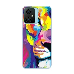Чохол з картинкою на Blackview Oscal C70 (Яскравий Лев)