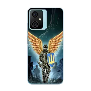 Патриотический Чехол для Blackview Oscal C70 (ЗСУ з крильями)