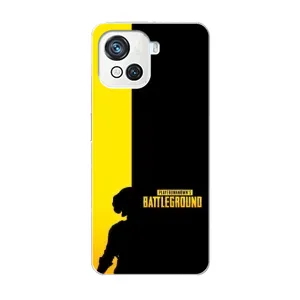 Чохол (TPU) з картинкою "Лого Пабг" на Блеквью Оскал С80 (Battlegrounds)