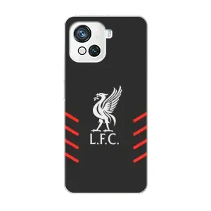Силиконовые Чехлы принт Футбол на Blackview Oscal C80 (Эмблема Liverpool)