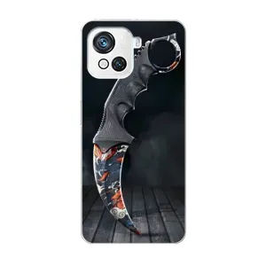 Чехол КИБЕРСПОРТ для Blackview Oscal C80 (Кинжал КС ГО)
