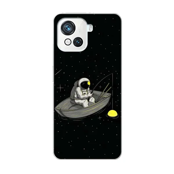Чехол с рисунком «Космонавт на рыбалке» для Blackview Oscal C80 Чехол с рисунком «Космонавт на рыбалке» для Blackview Oscal C80