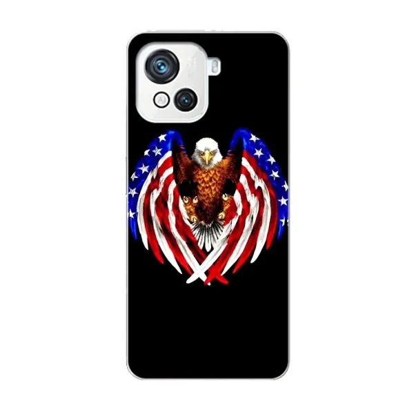 Чехол с рисунком «Крылья США» для Blackview Oscal C80 Чехол с рисунком «Крылья США» для Blackview Oscal C80