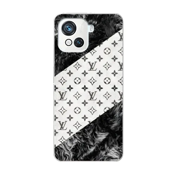 Чехол с рисунком «LV на белом» для Blackview Oscal C80 Чехол с рисунком «LV на белом» для Blackview Oscal C80