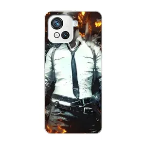 Чохол з картинкою "Герой Pubg" на Blackview Oscal C80 (Man Пубг)