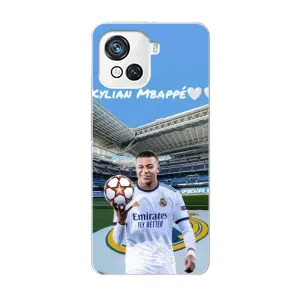 Чехол (TPU) с Футболистом на Blackview Oscal C80 (Mbappe Real)