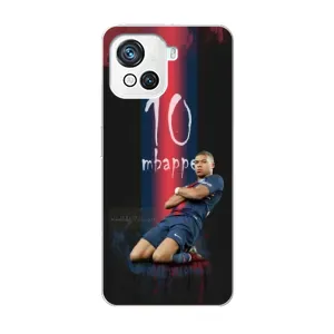Чехол (TPU) с Футболистом на Blackview Oscal C80 (MBAPPE 10)
