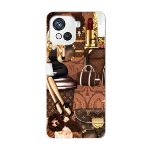 Чехол Стиль Louis Vuitton на Blackview Oscal C80 (Мода Луи Виттон)