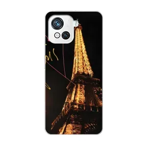 Чехол с Эйфелевой башней на Blackview Oscal C80 (Paris)