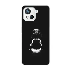 Чехол ДОБЕРМАН для Blackview Oscal C80 (Пасть добермана)