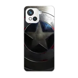 Чохол с Щітом Капітана Америки на Blackview Oscal C80 (Ретро Щит Капітана)