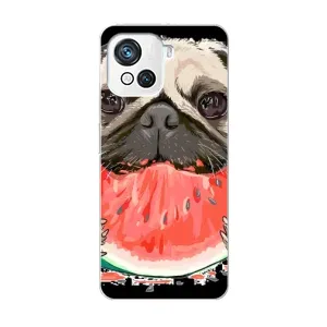 Чохол (ТПУ) Милі песики для Blackview Oscal C80 (Смішний Мопс)