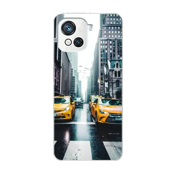 Чехол с рисунком «Такси» для Blackview Oscal C80 Чехол с рисунком «Такси» для Blackview Oscal C80
