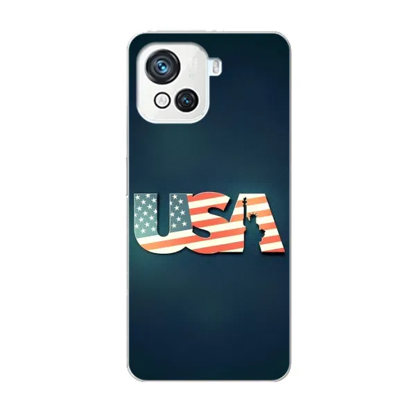 Чехол с рисунком «USA» для Blackview Oscal C80 Чехол с рисунком «USA» для Blackview Oscal C80