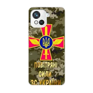 Чехлы на военную тематику для Blackview Oscal C80 (ВС ЗСУ)