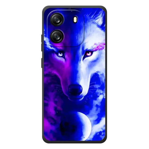 Чехол с рисунком «Арт-Волк» для Blackview Oscal Flat 1C Чехол с рисунком «Арт-Волк» для Blackview Oscal Flat 1C