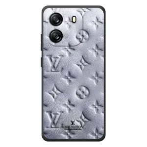 Текстурный Чехол Louis Vuitton для классическое живописное и водка ка 1Си (Белый ЛВ)