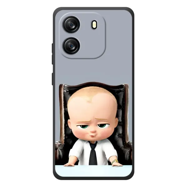 Чехол с рисунком «BOSS» для Blackview Oscal Flat 1C