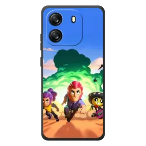 Силиконовый Чехол на Blackview Oscal Flat 1C с картинкой Brawl Stars (Бравел Старс)