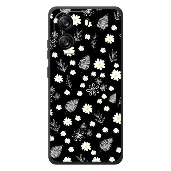 Чехол с рисунком «цветение на чорном» для Blackview Oscal Flat 1C Чехол с рисунком «цветение на чорном» для Blackview Oscal Flat 1C