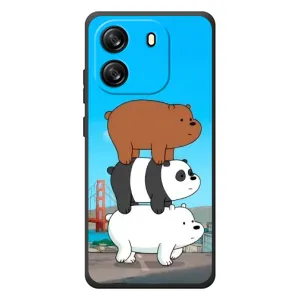 Чохли з Пандами на Blackview Oscal Flat 1C (Друзі)