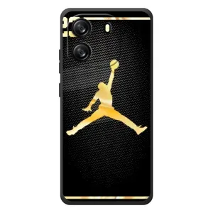 Силіконовый Чохол Nike Air Jordan на Блeквiю Осцeл Флeт 1С (Джордан 23)