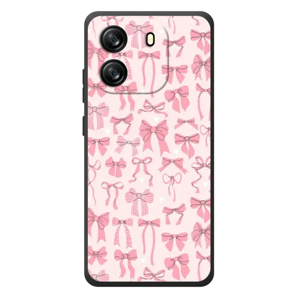Чехол с рисунком «Фон бантики» для Blackview Oscal Flat 1C Чехол с рисунком «Фон бантики» для Blackview Oscal Flat 1C