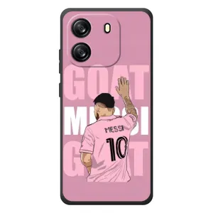 Чехлы Лео Месси в Майами на Blackview Oscal Flat 1C (GOAT MESSI)