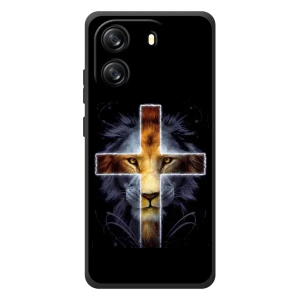 Чехол с рисунком «Иисус Лев» для Blackview Oscal Flat 1C Чехол с рисунком «Иисус Лев» для Blackview Oscal Flat 1C