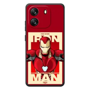 Чохол Супергерой Залізна Людина на Blackview Oscal Flat 1C (Iron man)