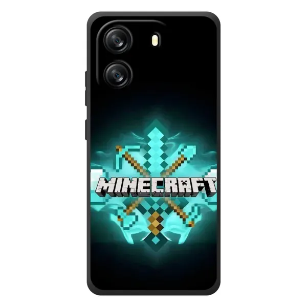Чехол с рисунком «MineCraft 2» для Blackview Oscal Flat 1C