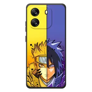 Купить Чохли на телефон з принтом Anime для Blackview Oscal Flat 1C (Naruto Vs Sasuke)