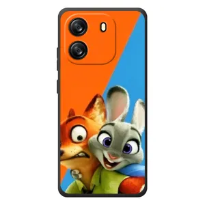 Чехлы ЗВЕРОПОЛИС для Blackview Oscal Flat 1C (Ник и Хопс)