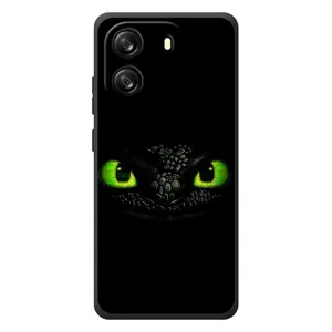 Чехол дракон Беззубик для Blackview Oscal Flat 1C (Глаза Беззубика)