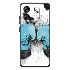 Чехлы с Пандами на Blackview Oscal Flat 1C (Панда боксер)