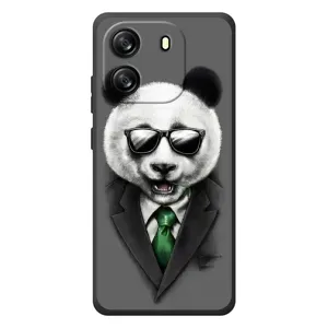 Чехлы с Пандами на Blackview Oscal Flat 1C (Панда в очках)