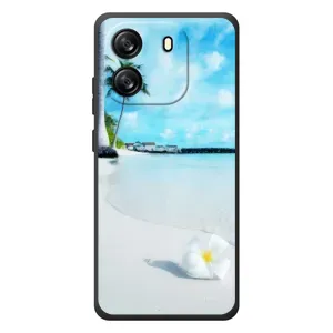 Летний Чехол на Blackview Oscal Flat 1C (Пляж)