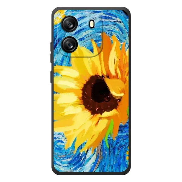 Чехол с рисунком «Подсолнух цветок» для Blackview Oscal Flat 1C Чехол с рисунком «Подсолнух цветок» для Blackview Oscal Flat 1C