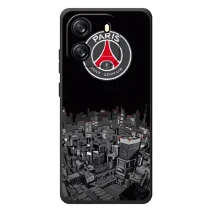 Силиконовые Чехлы принт Футбол на Blackview Oscal Flat 1C (PSG)