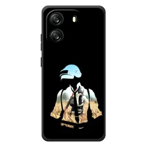Чохол з картинкою "Герой Pubg" на Blackview Oscal Flat 1C (Пубг мен)