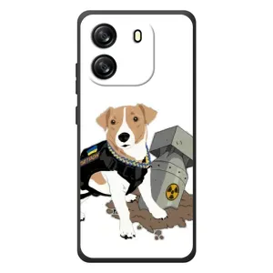 Чохол з принтом Песика Патрон для Blackview Oscal Flat 1C (Пес Патрон з ракетою)