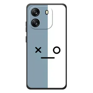 Чохли (ТПУ) (смішні стікери) для Blackview Oscal Flat 1C